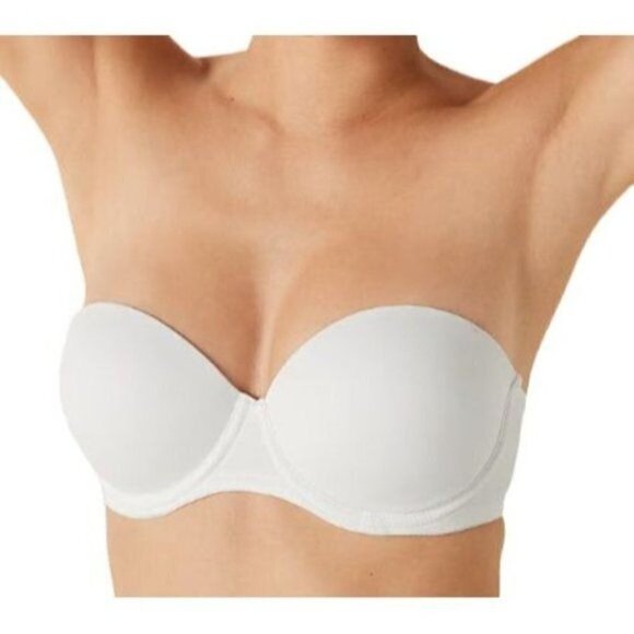 PINK Victoria's Secret Wear Everywhere Multi-Way Push Up Bra White 36D - Picture 1 of 12